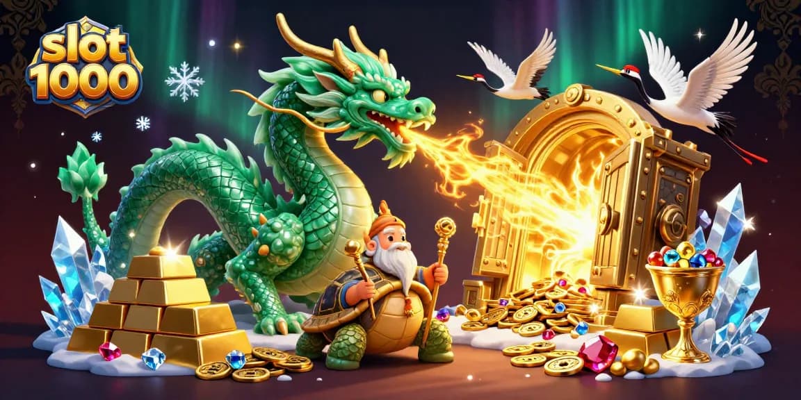 Menangkan slot 1000 dengan simbol keberuntungan dan gemerlapan kekayaan di kasino online.