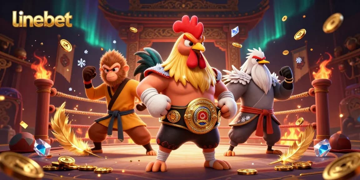 Experience thrilling bets with linebet as explosive characters engage in a dynamic casino showdown.