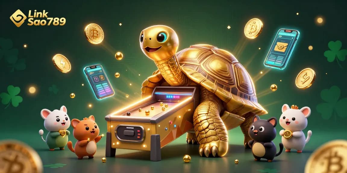 Engage with Link Sao789 for exciting gameplay and rich rewards, featuring vibrant crypto and casino elements.