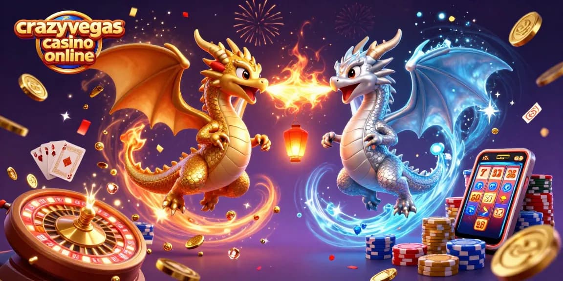 Experience the thrilling action of crazyvegas casino online with enchanting dragons and playful gaming elements.