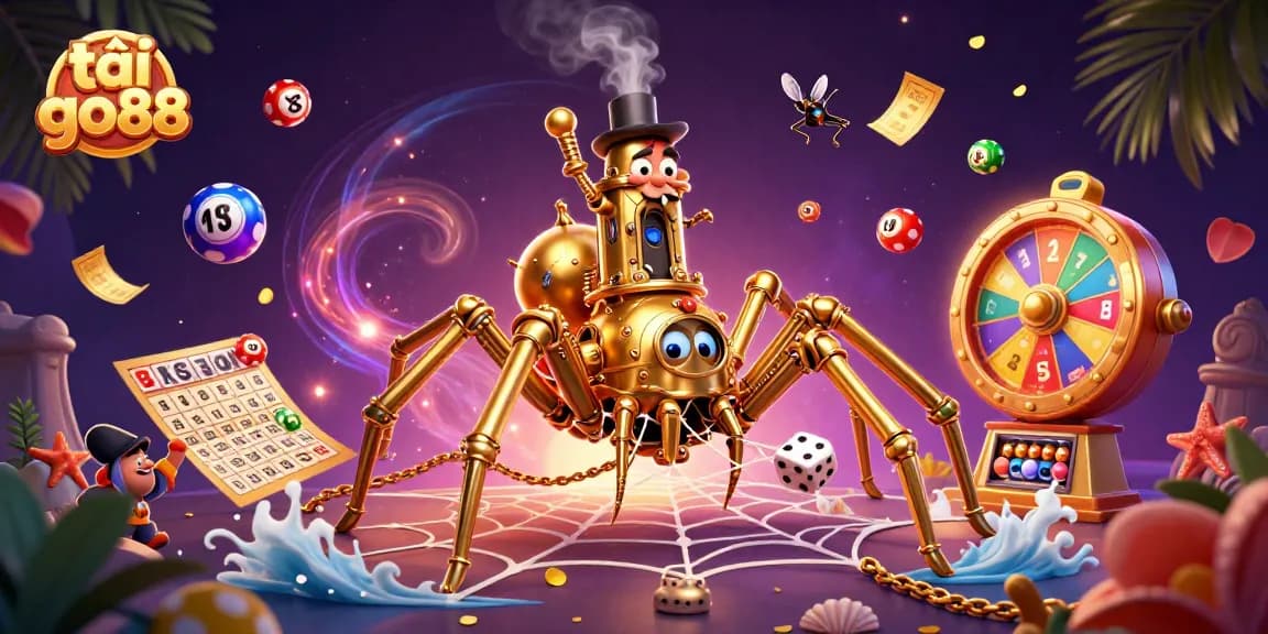 Catch lucky wins with tải go88 in this vibrant 3D casino-themed illustration.