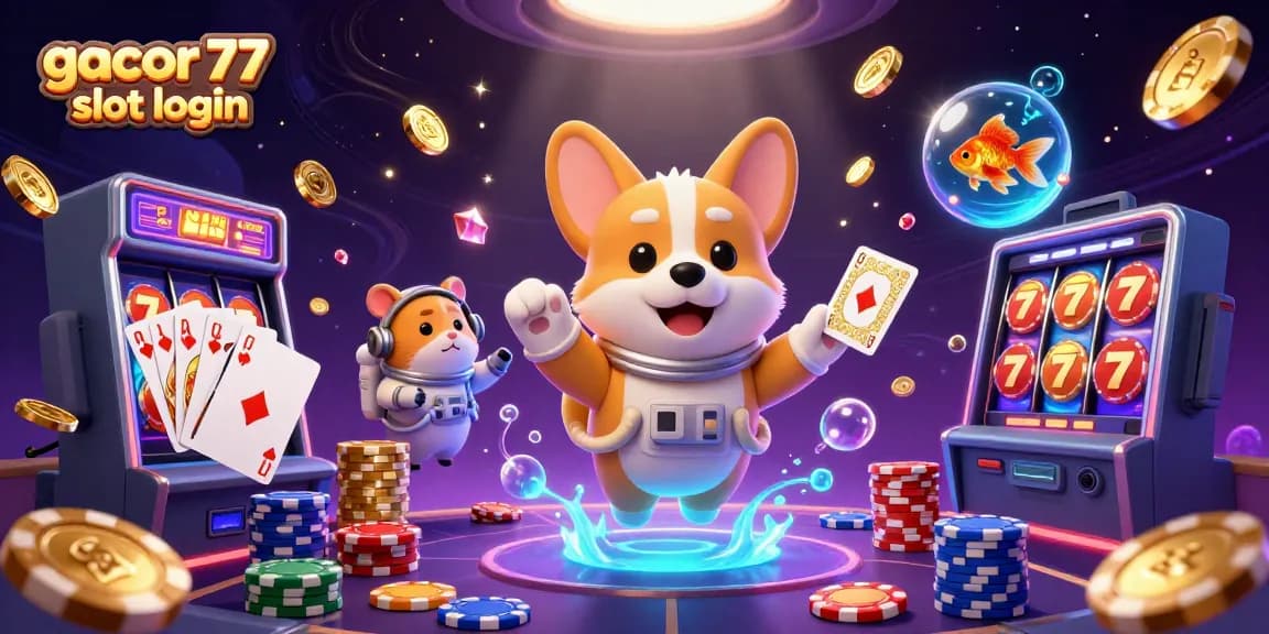 Gacor 77 slot login: Nikmati keseruan bermain slot dengan peluang menang tinggi dan yang menarik.