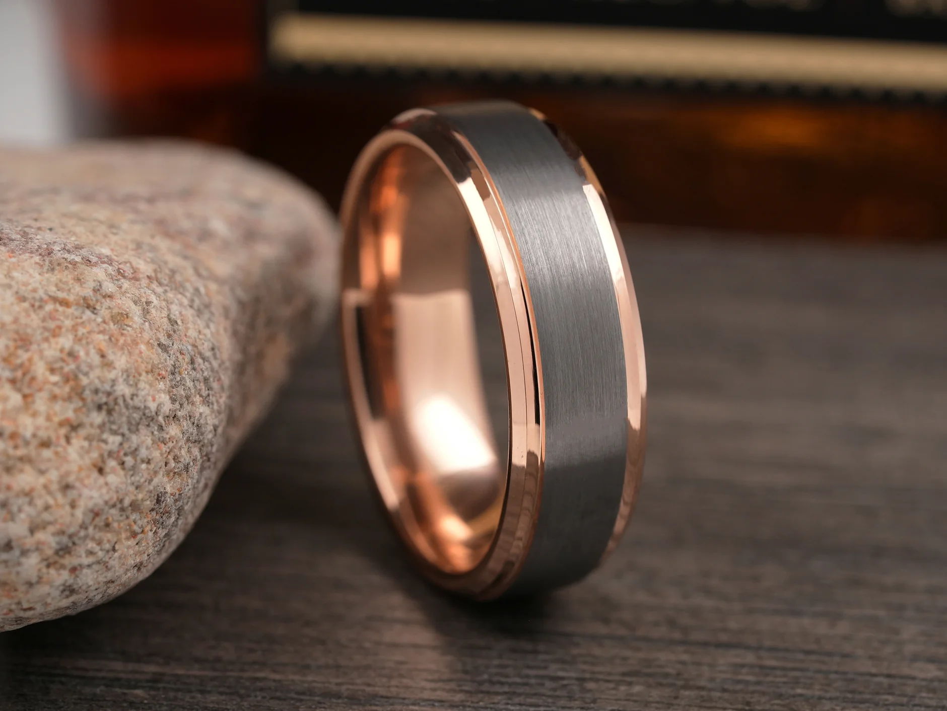 Timeless Elegance: Gunmetal Wedding Bands for Men