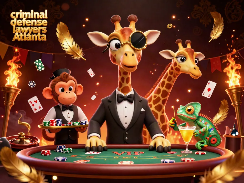 Experience the vibrant world of casino gaming with criminal defense lawyers Atlanta at the core.