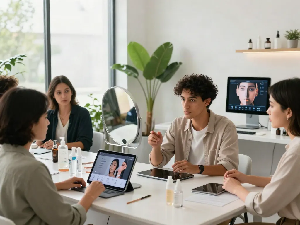 Exploring Alternatives to QOVES with AI facial analysis in a modern beauty space