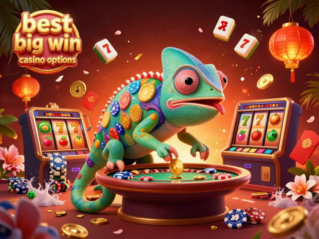 Experience the best big win casino options with our colorful chameleon casino owner in an exciting environment